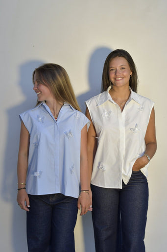 Bella Vlinder Blouse - Bellavie Fashion