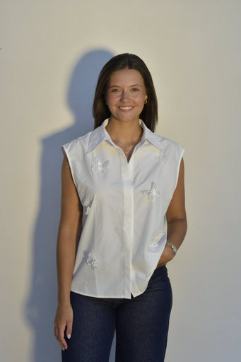 Bella Vlinder Blouse - Bellavie Fashion